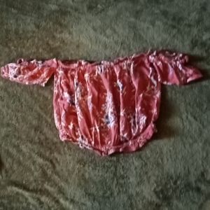 Juniors Off Shoulder Crop Top by American Eagle Outfitters Size XS